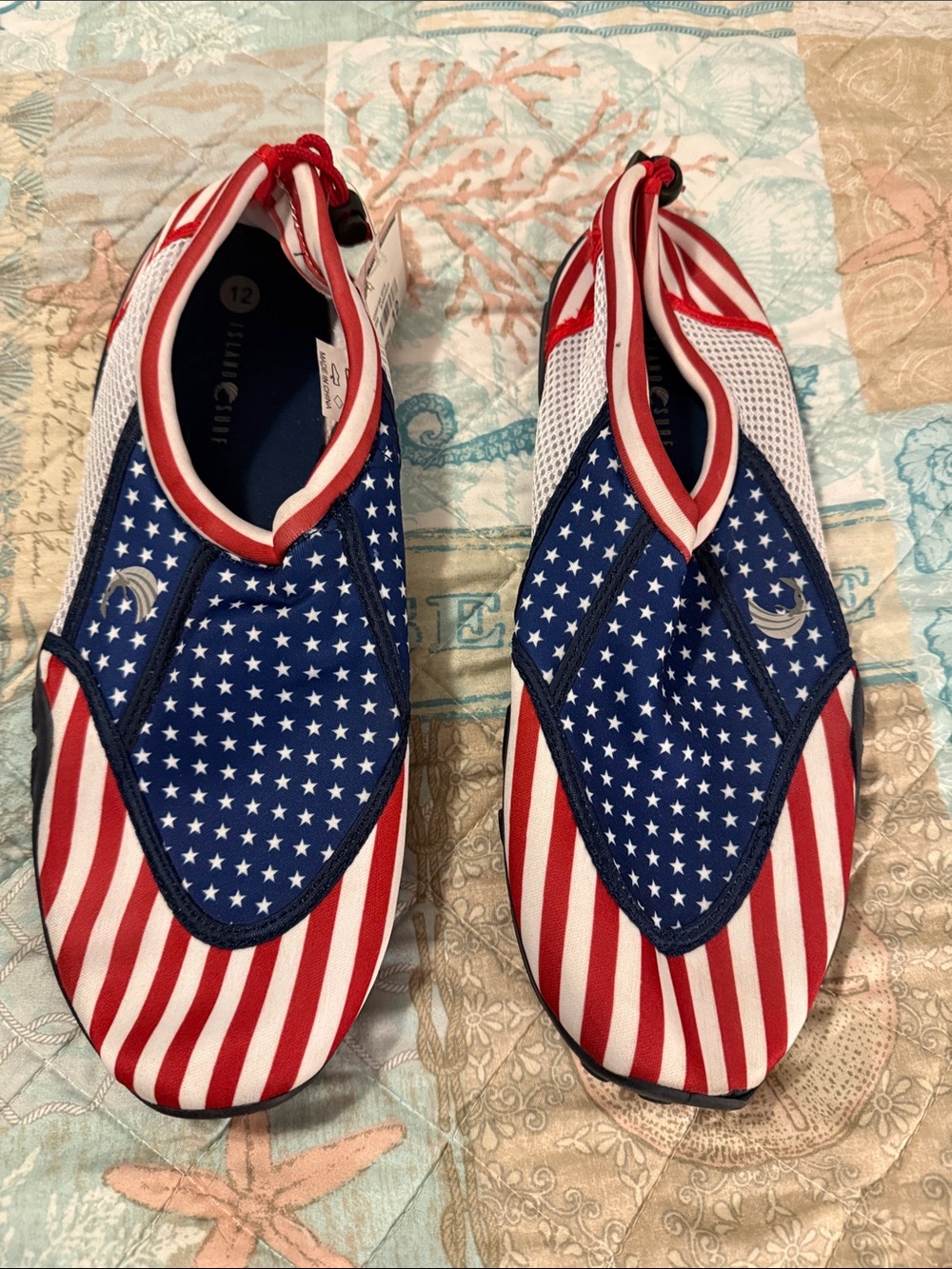 American Flag Water Shoes - Red White Blue